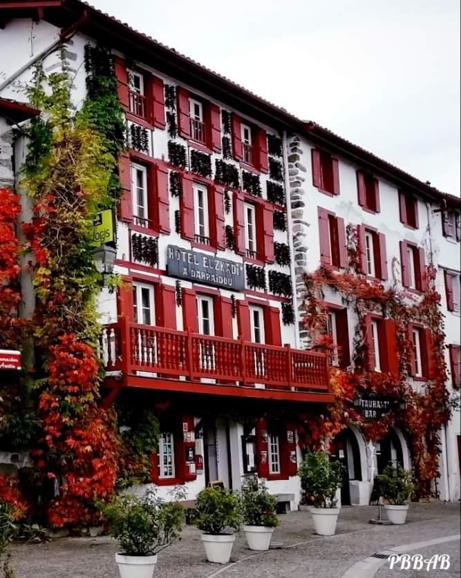 Studio Haut De Bordagain Ciboure Exterior foto